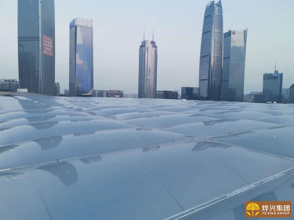 泛亚·电竞(中国区)官方网站-东莞市民中心ETFE膜结构气枕屋面